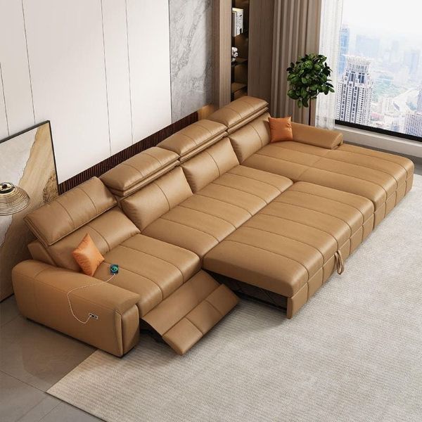 Show details for Versatile Daybed & Sofa Cum Bed: Sophisticated Design with Recliner Functionality Picture of Versatile Daybed & Sofa Cum Bed: Sophisticated Design with Recliner Functionality
