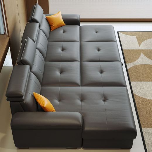 Picture of Sofa Cum Bed (Daybed): Premium Upholstery, Transforms from Sofa to Bed